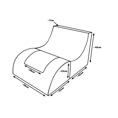 Ausklappbarer Kindersessel 